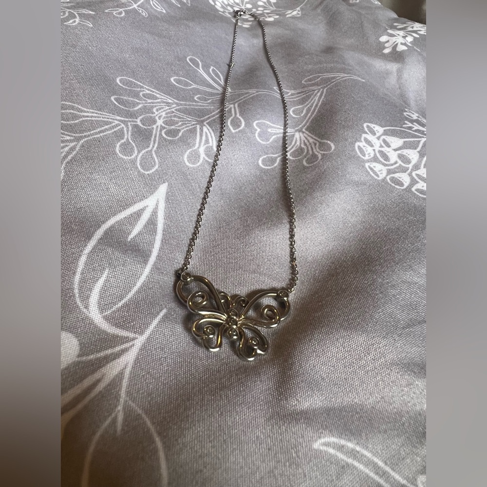 Kay Jewelers 925 Sterling Silver Butterfly Necklace🦋
